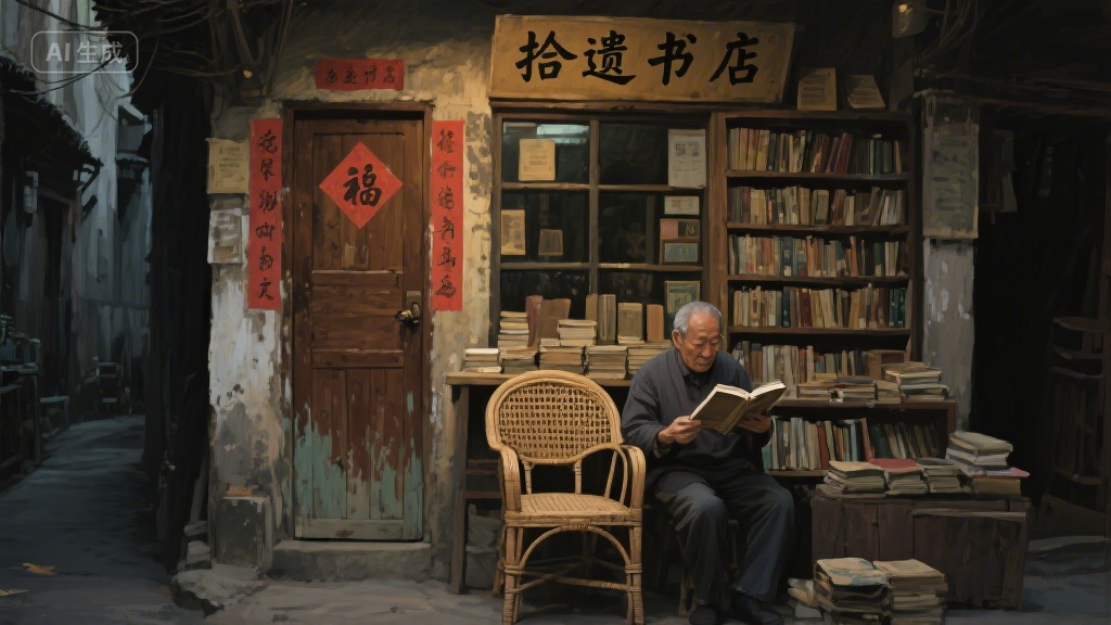 巷弄深处的墨香：城市旧书店里的时光絮语