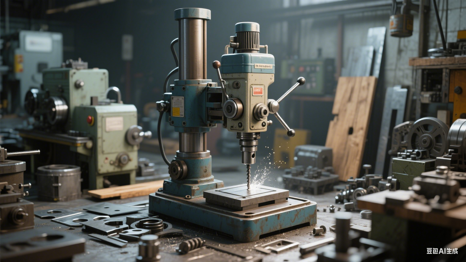 钻床：不起眼却超实用的加工小能手