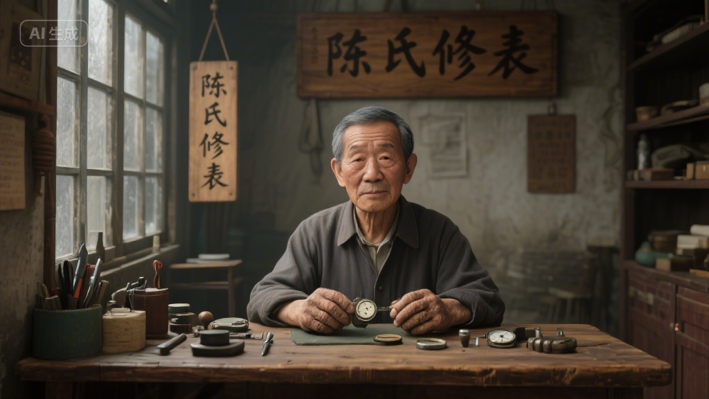 老钟表匠的最后一块怀表