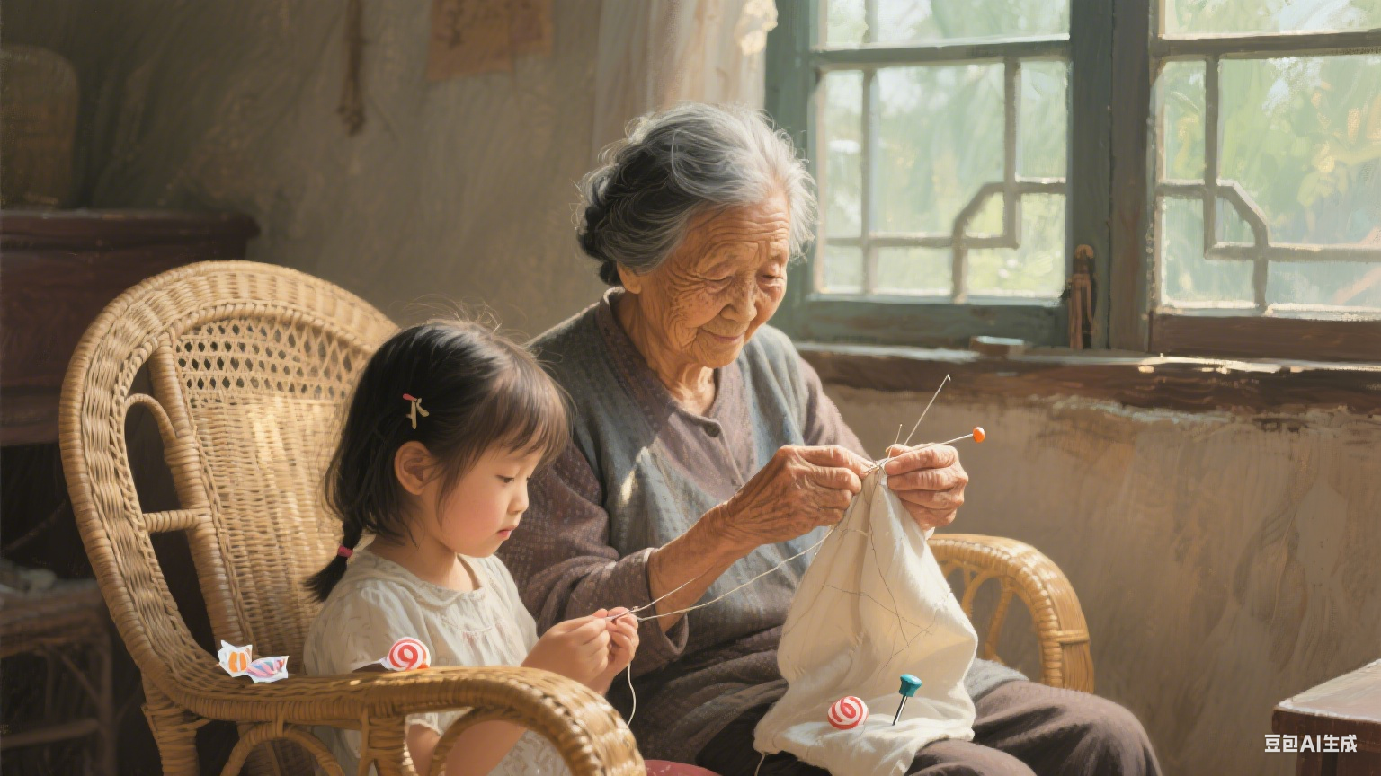 外婆的老藤椅，藏着我半生的暖