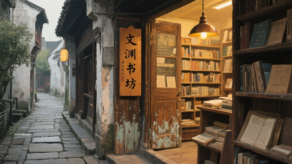 巷尾老书店：时光褶皱里的墨香秘境