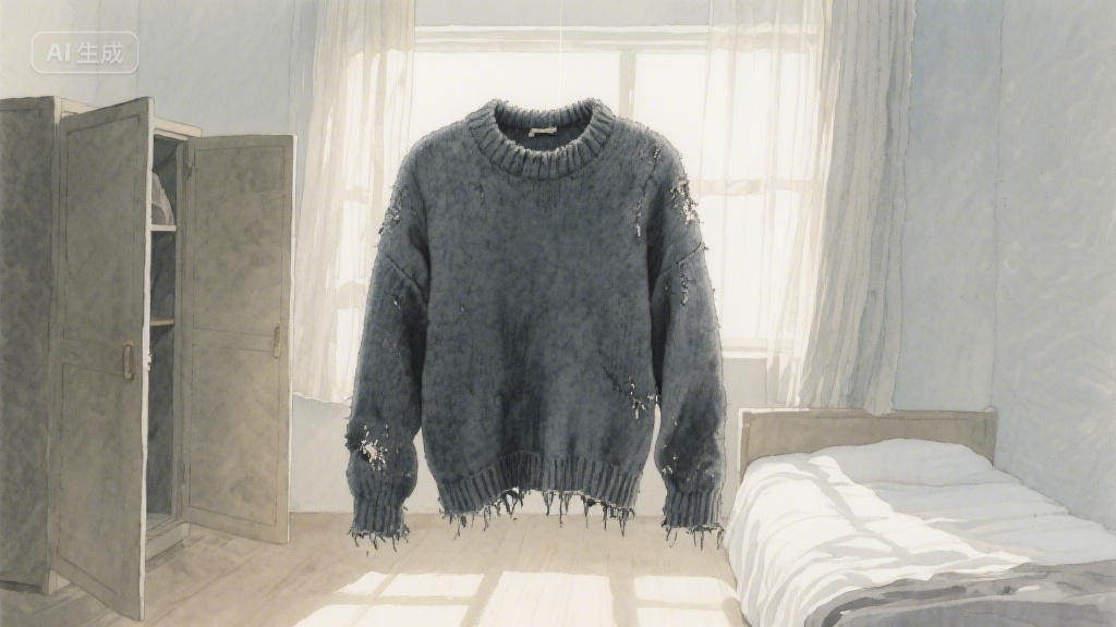 衣柜深处的旧毛衣，藏着我整个冬天的暖