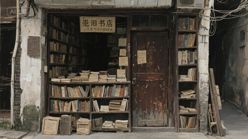 巷子里的旧书店：藏着时光的褶皱与惊喜