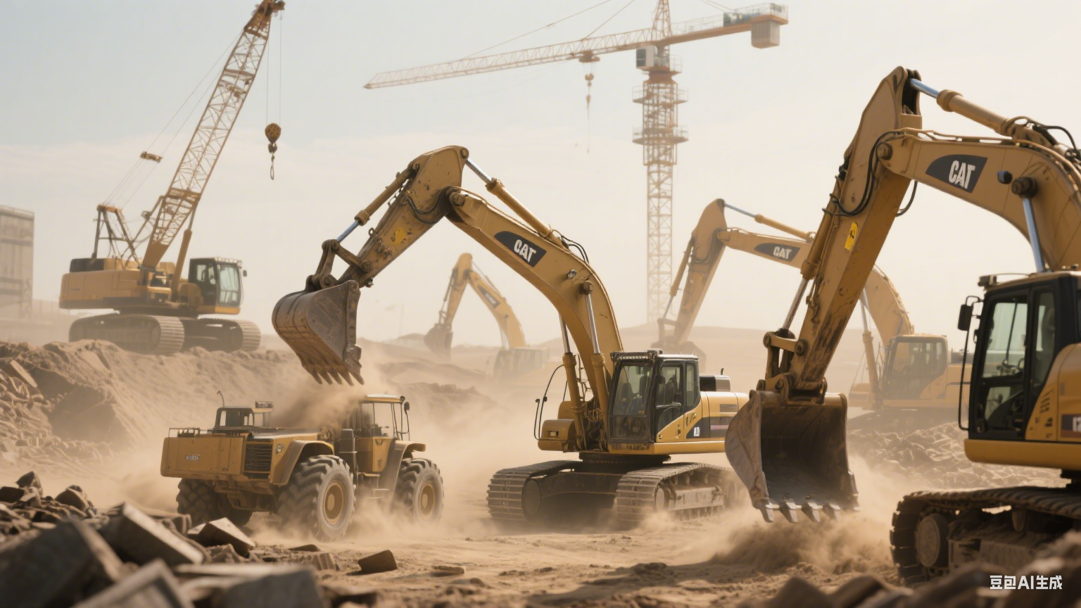 工程设备：撑起现代建设的硬核骨架