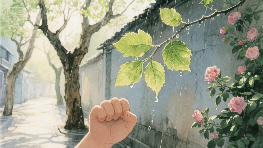 梧桐叶上的时光信笺