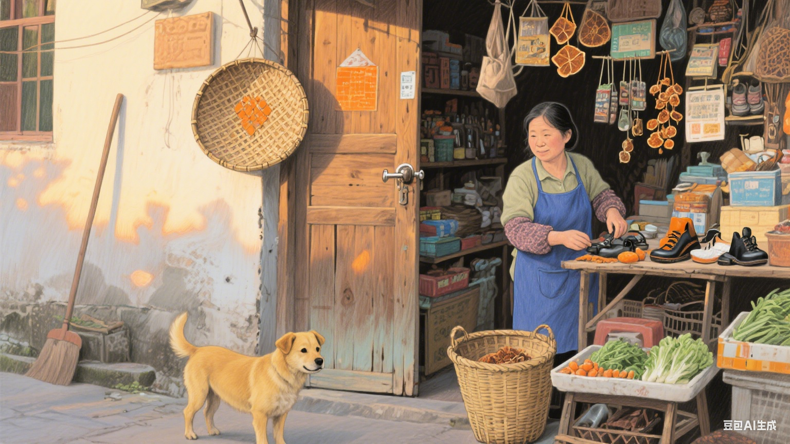 巷弄里的时光褶皱