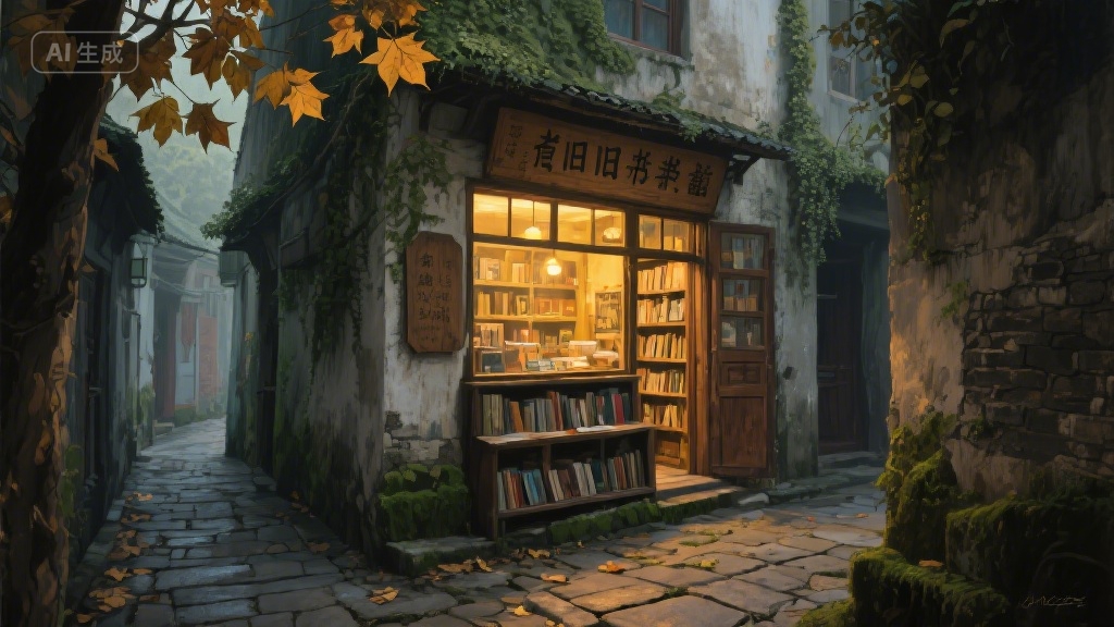旧书店里的时光褶皱