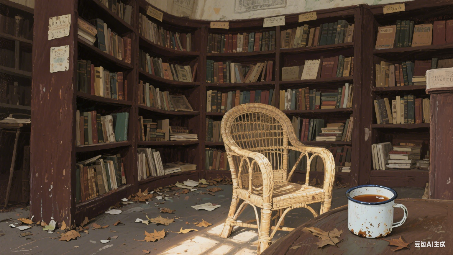 街角旧书店：时光褶皱里的纸页芬芳