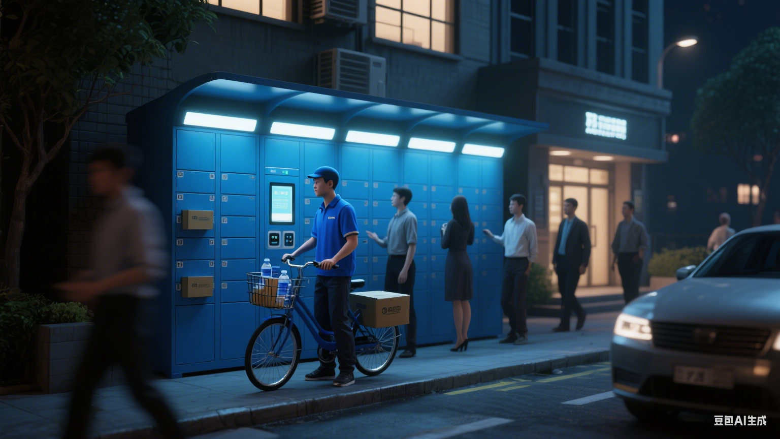 快递盒里的城市脉搏