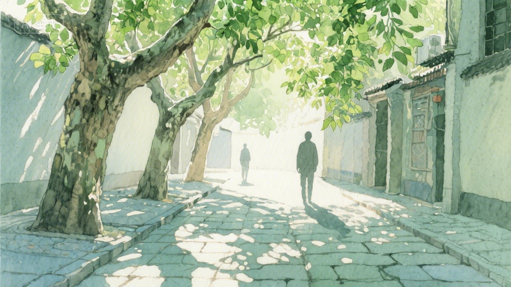 梧桐叶上的时光信笺