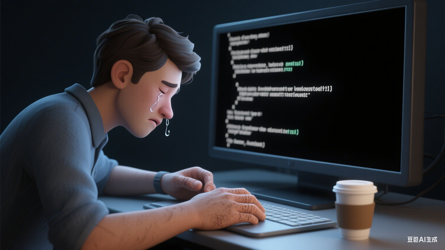 指尖跃动的星河：编程路上的痛与光
