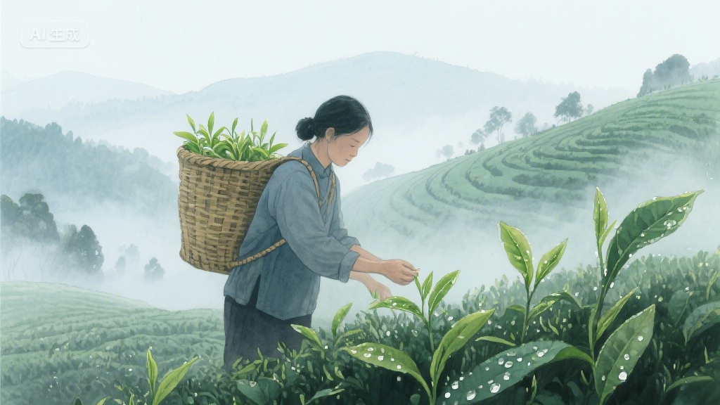 茶事三叠：在时光褶皱里舒展的叶片