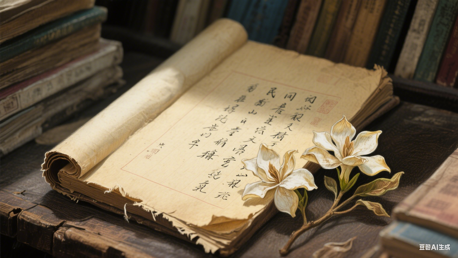 墨痕里的星河：一封书信的温柔叙事