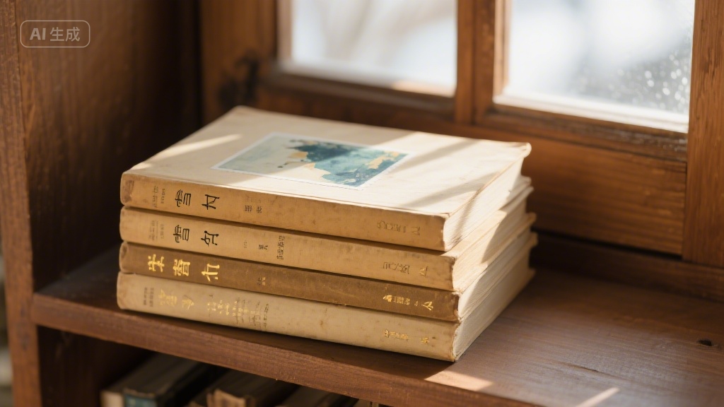 旧书里的时光褶皱