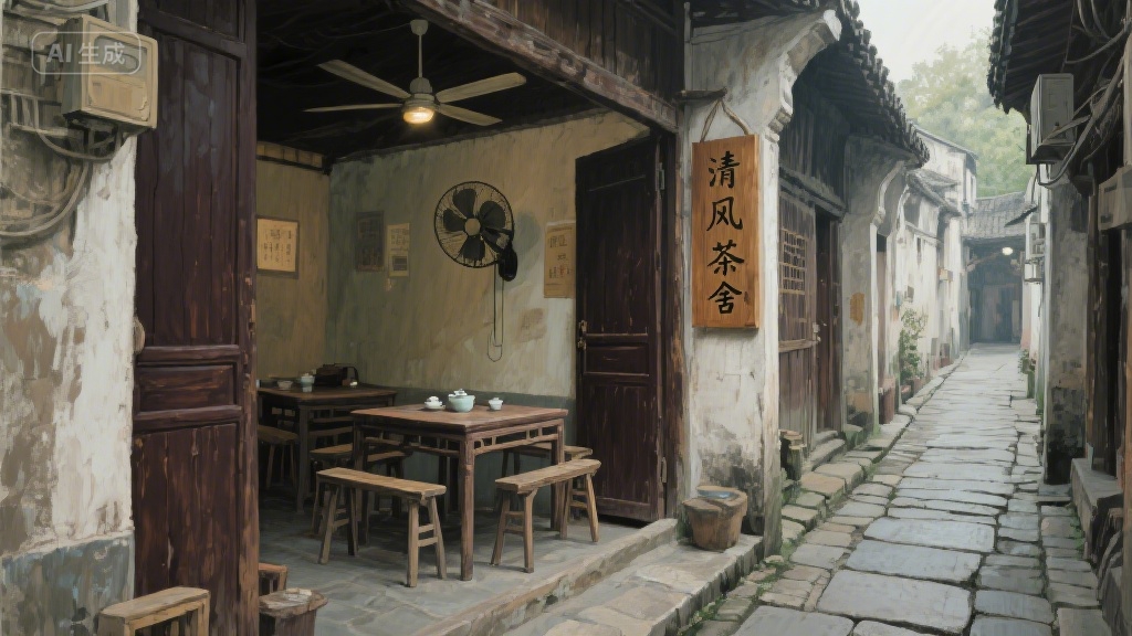 巷尾老茶馆：时光煮出的烟火气