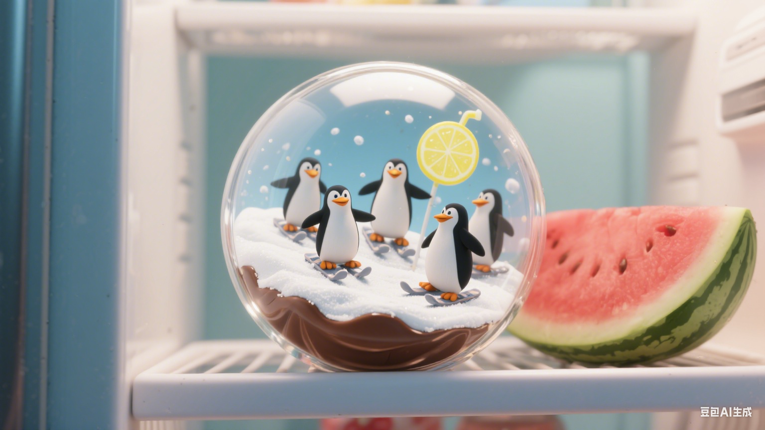 冰箱里的云朵和会说话的拖鞋