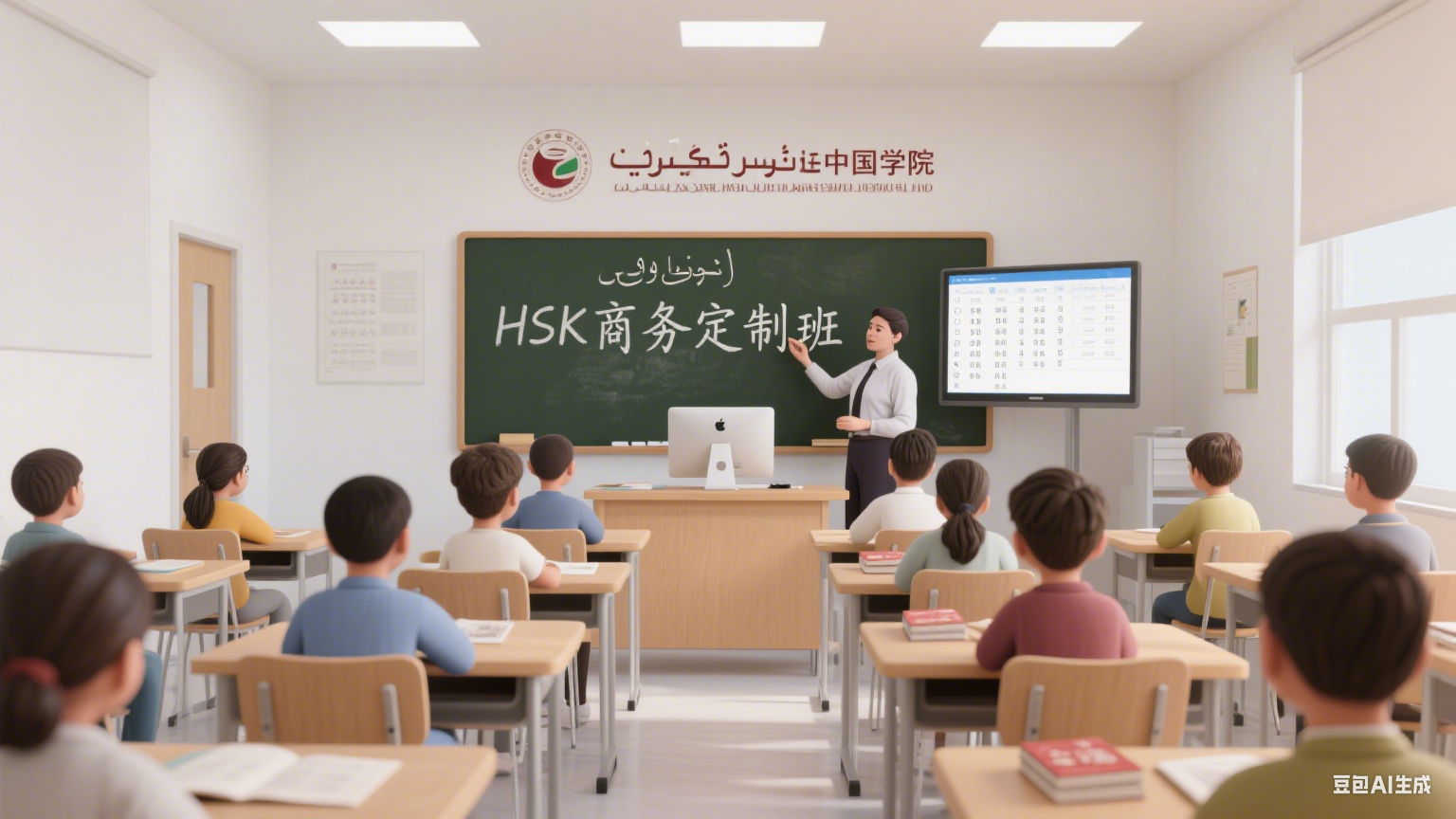 卡塔尔多哈孔子学院推出 HSK 商务定制班 服务中卡经贸需求