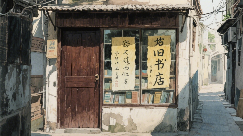 巷子里的旧书店,藏着比时光更暖的故事