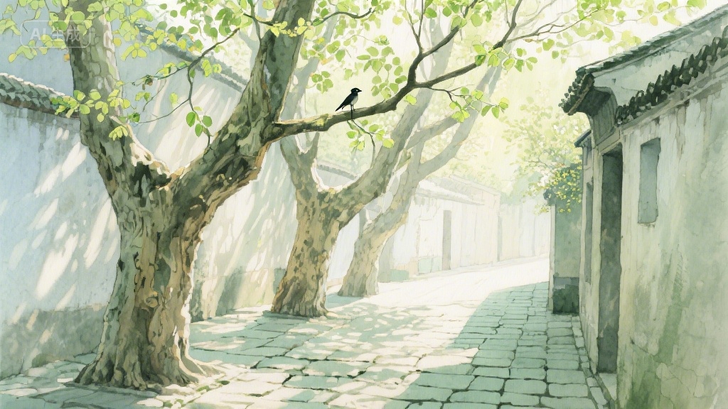 梧桐影里的旧时光