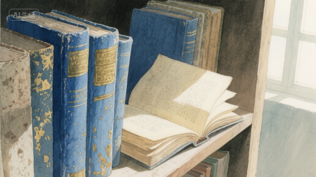 墨香里的时光褶皱