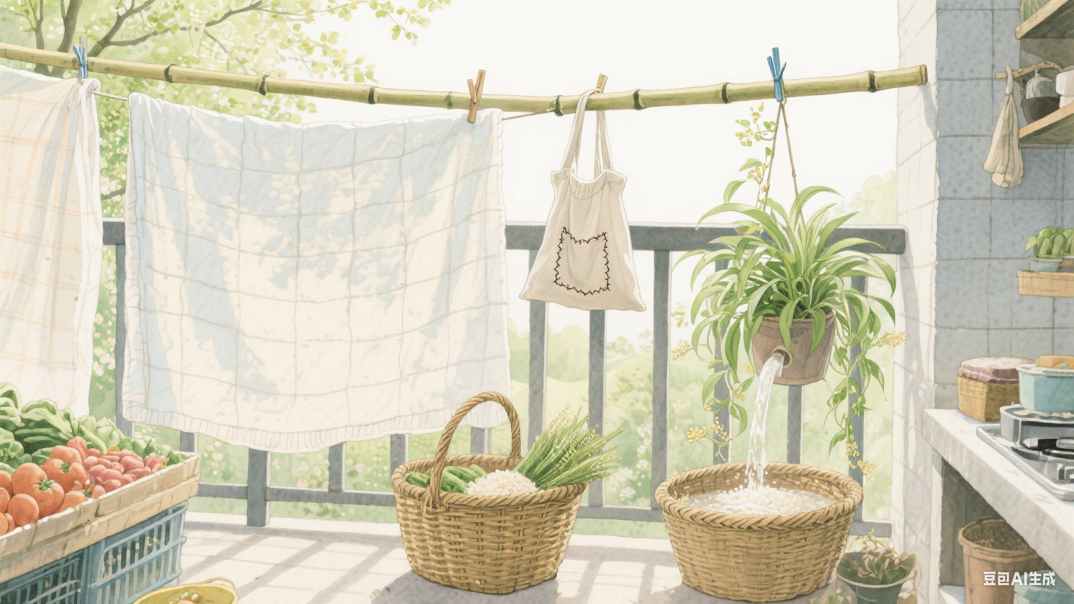 青衿染绿:在时光褶皱里织就低碳日常