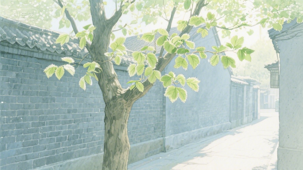 梧桐叶上的时光信笺