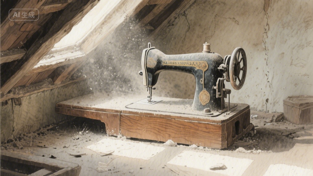 那台缝纫机，藏着我整个童年的暖