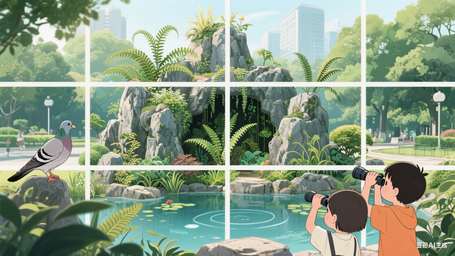 苔痕与鸟鸣:藏在城市褶皱里的生命絮语