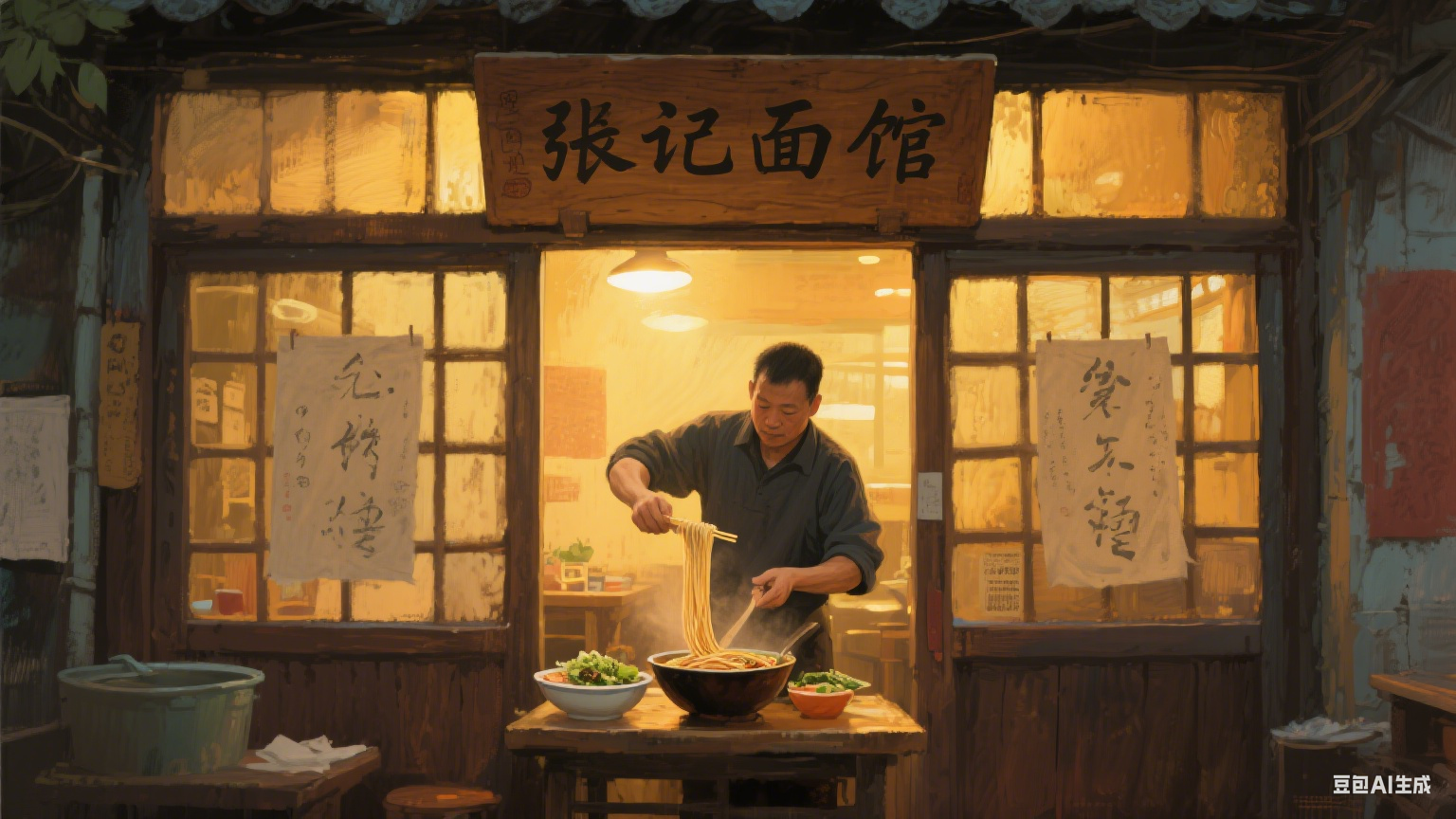 青石板巷的时光褶皱