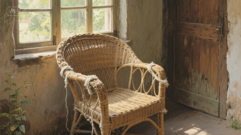 外婆的老藤椅，藏着我整个夏天的温柔