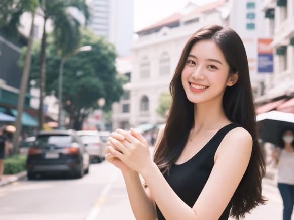 留学新加坡的美女多吗