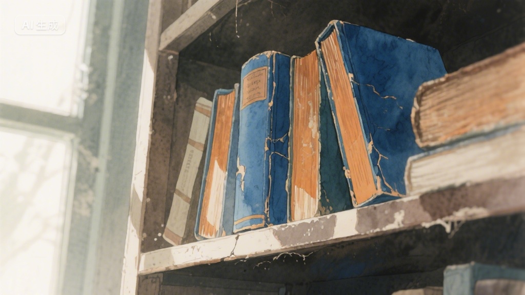 旧书褶皱里的时光褶皱