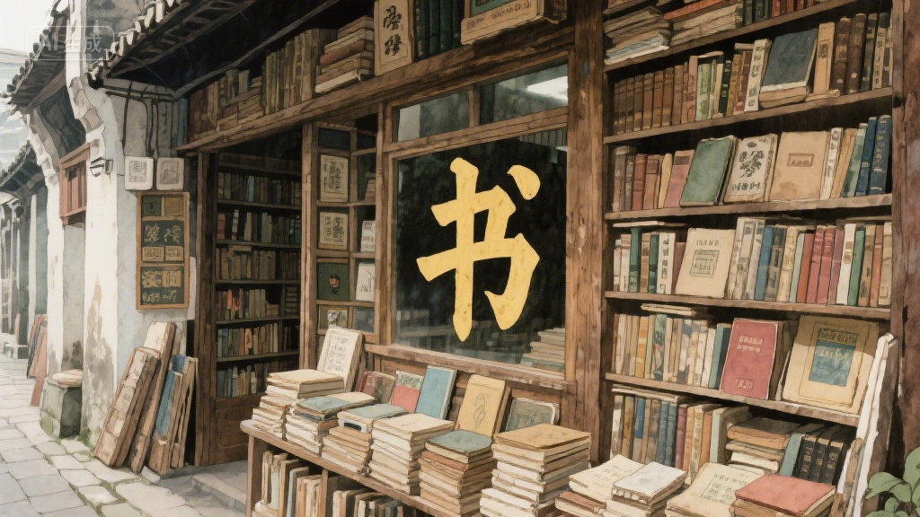 城市褶皱里的旧书店：时光沉淀的墨香角落