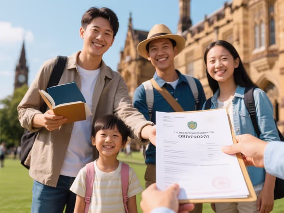 全家积蓄留学怎么办手续