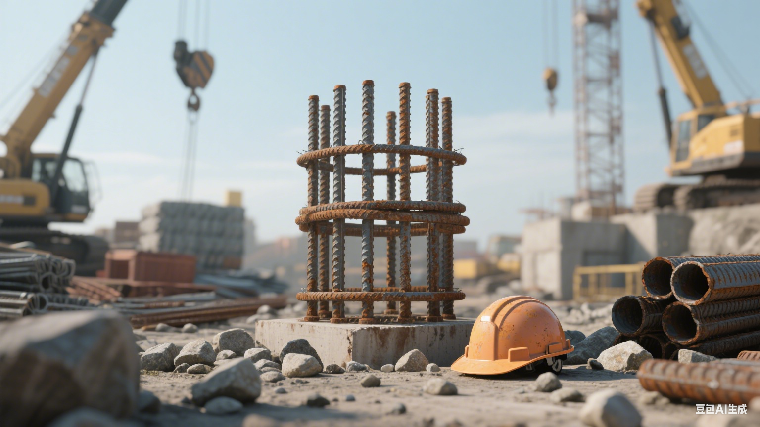 钢筋：现代建筑的坚实骨架