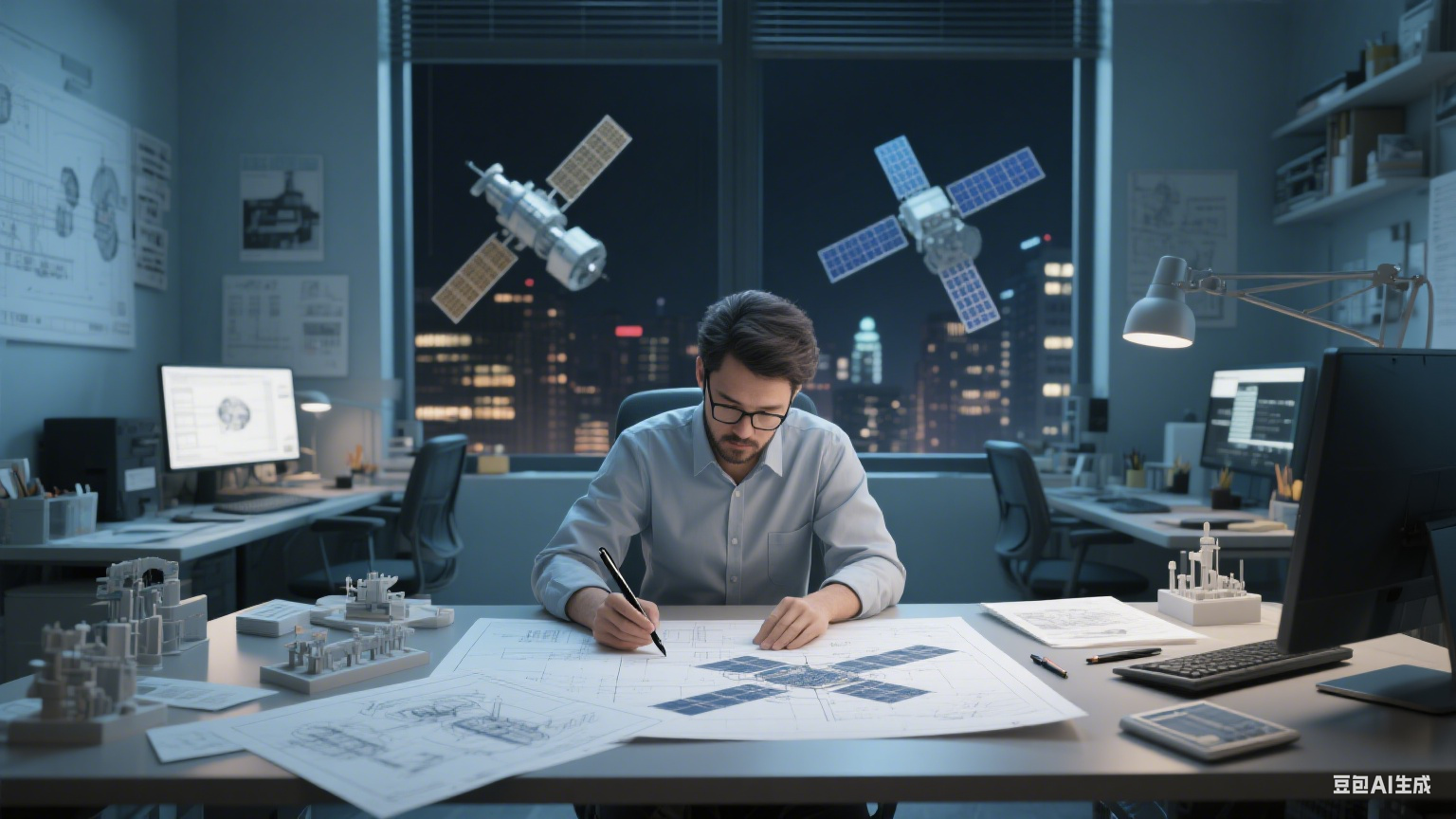 星轨上的温柔匠心：一颗卫星的诞生与浪漫