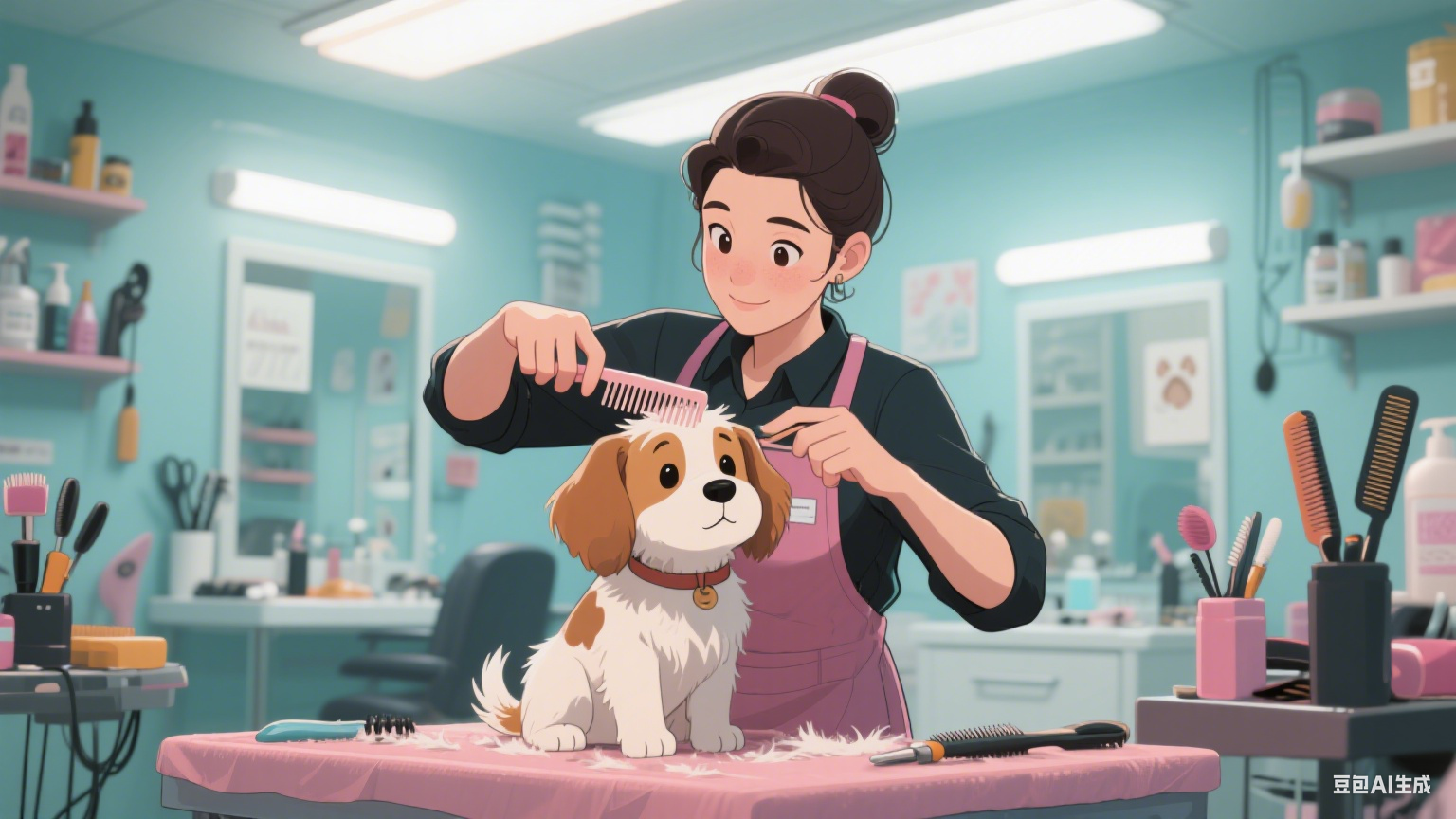 给毛孩子的精致呵护：解锁宠物美容的奥秘