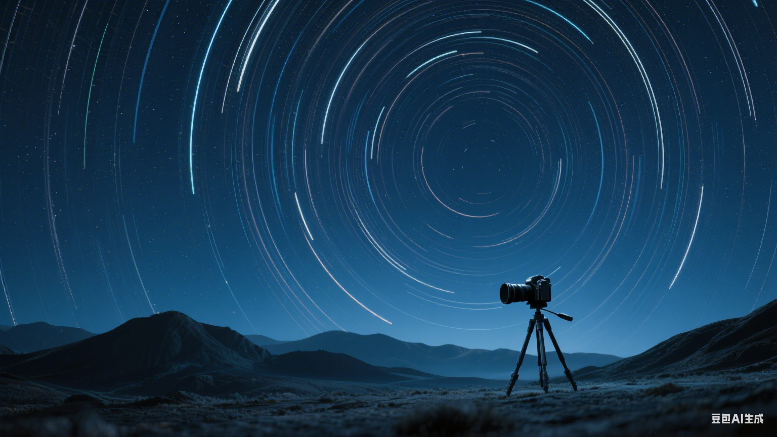夜空中的光之织锦：星轨的秘密与浪漫