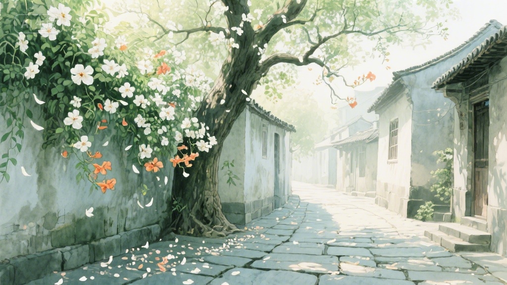 巷弄深处的光阴絮语