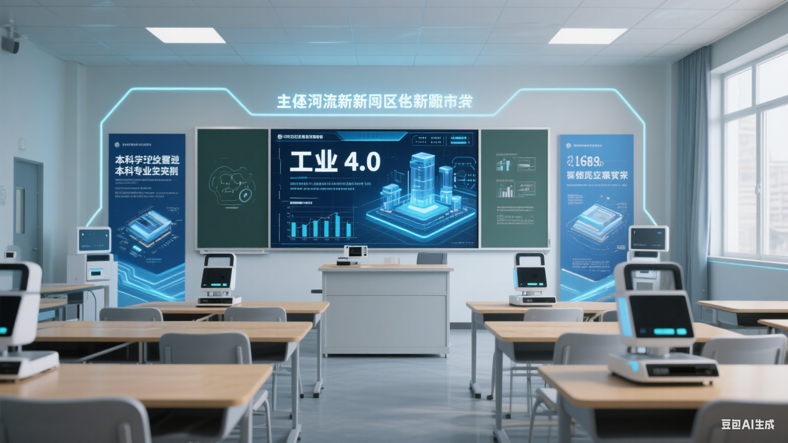 临港工程技术学院新增智能制造专业 建 2000㎡企业实训基地