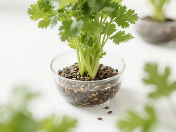 香菜浸种催芽方法