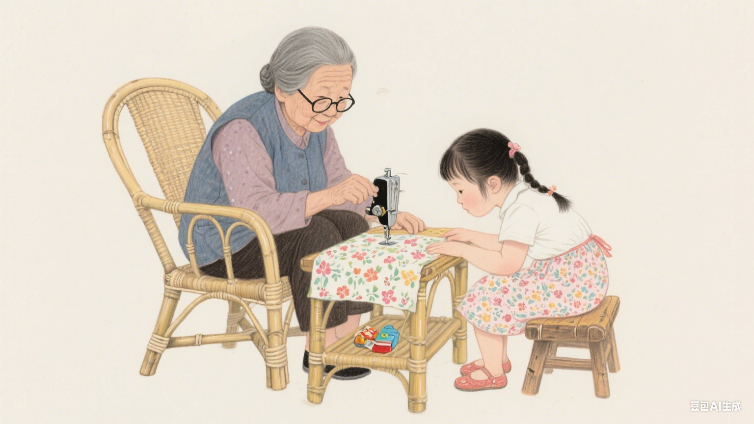 那台缝纫机，藏着我整个童年的暖