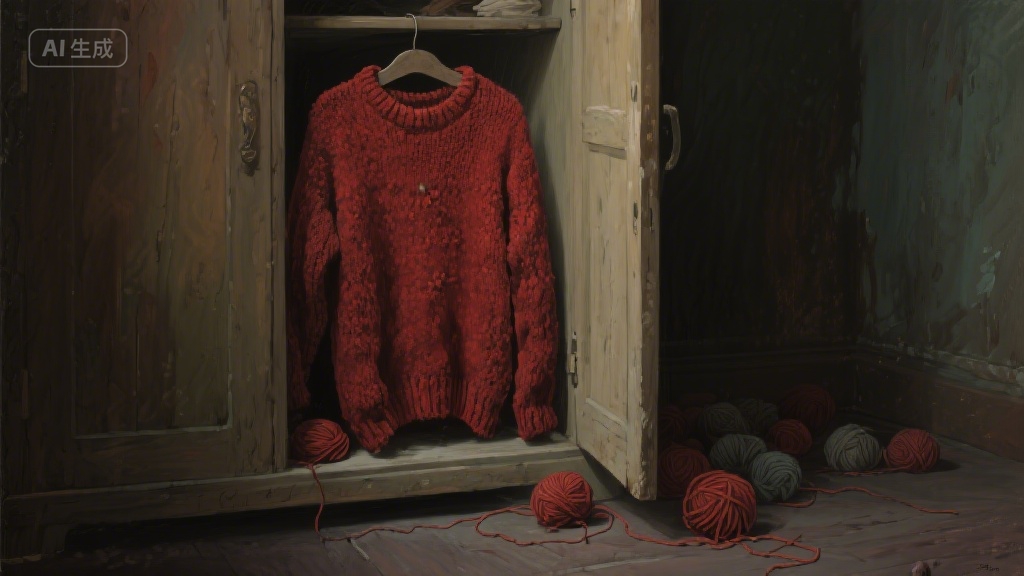 那件起球的旧毛衣，藏着我整个青春的暖