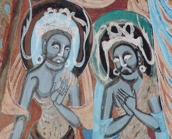 褪色壁画里的颜料香