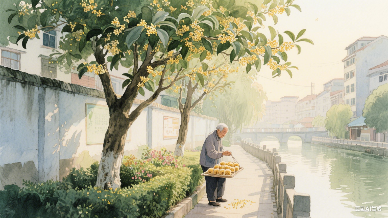 桂香漫过旧时光