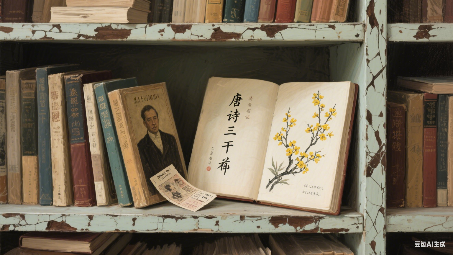 旧书店里的时光碎片