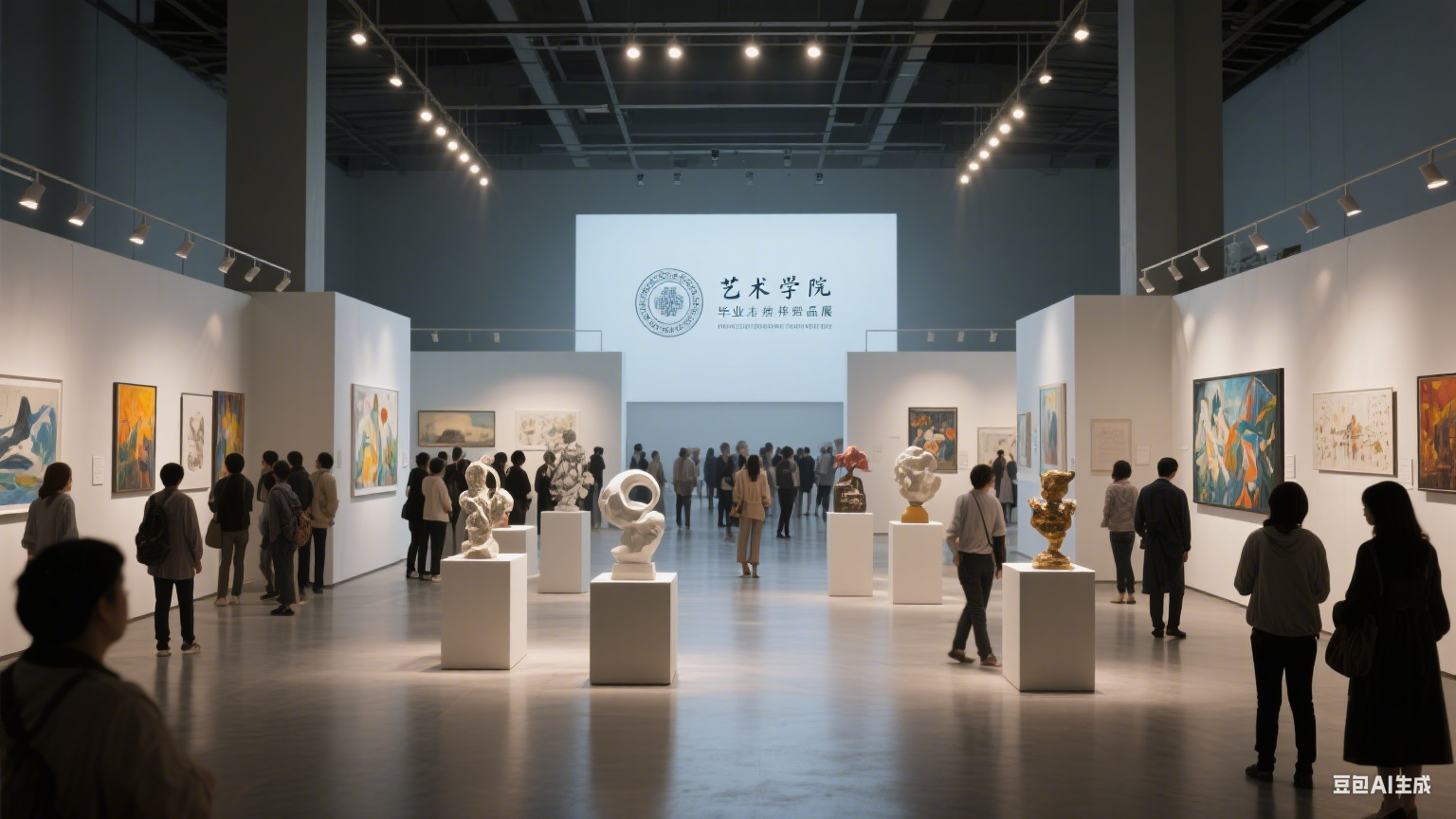艺术学院举办毕业生作品展 150 件作品展现教学成果