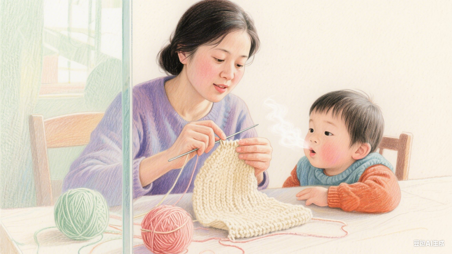 那件起球的旧毛衣，藏着我半生的暖