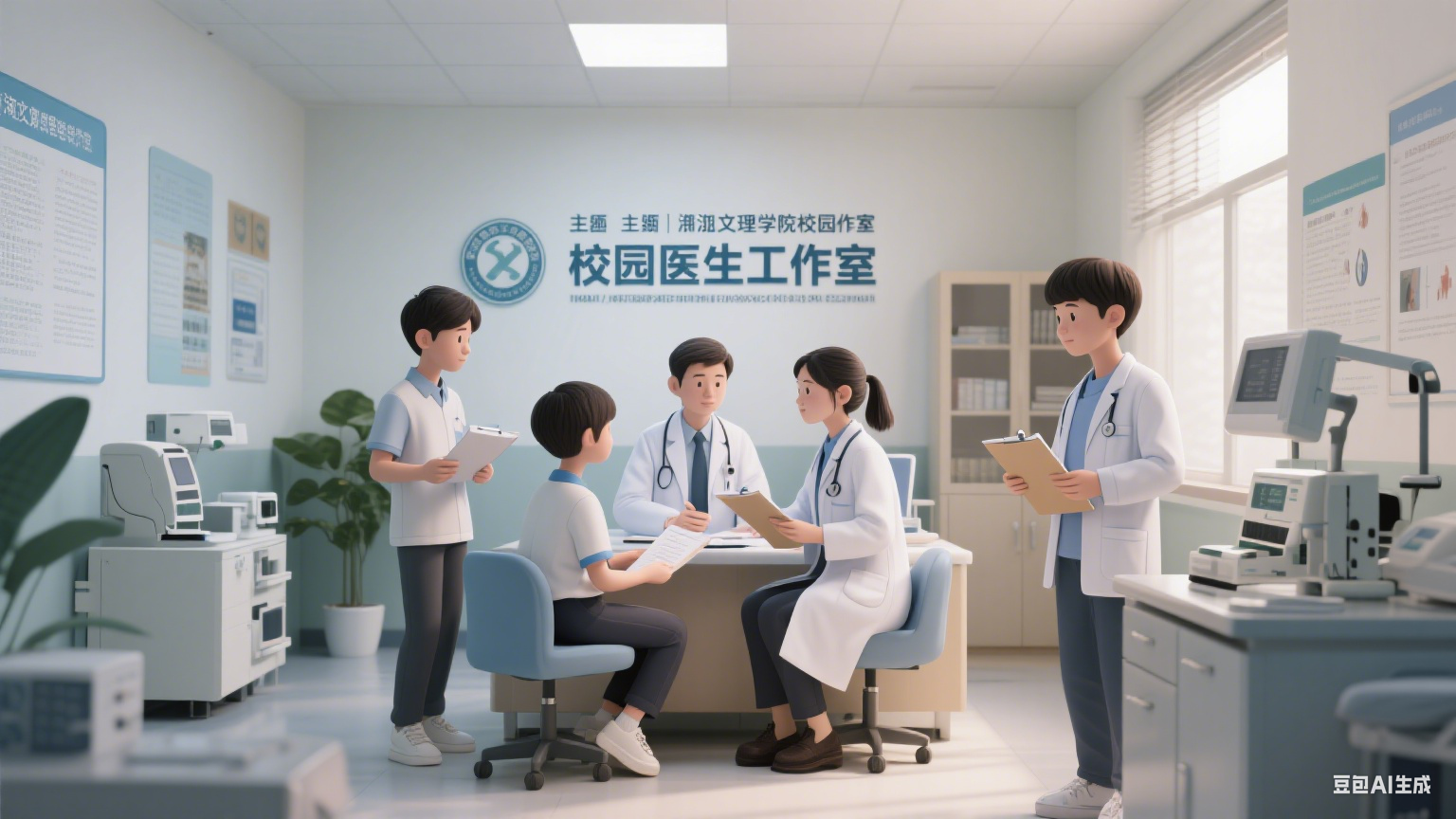 临港文理学院 “校园医生工作室” 对外开放 服务师生与社区居民
