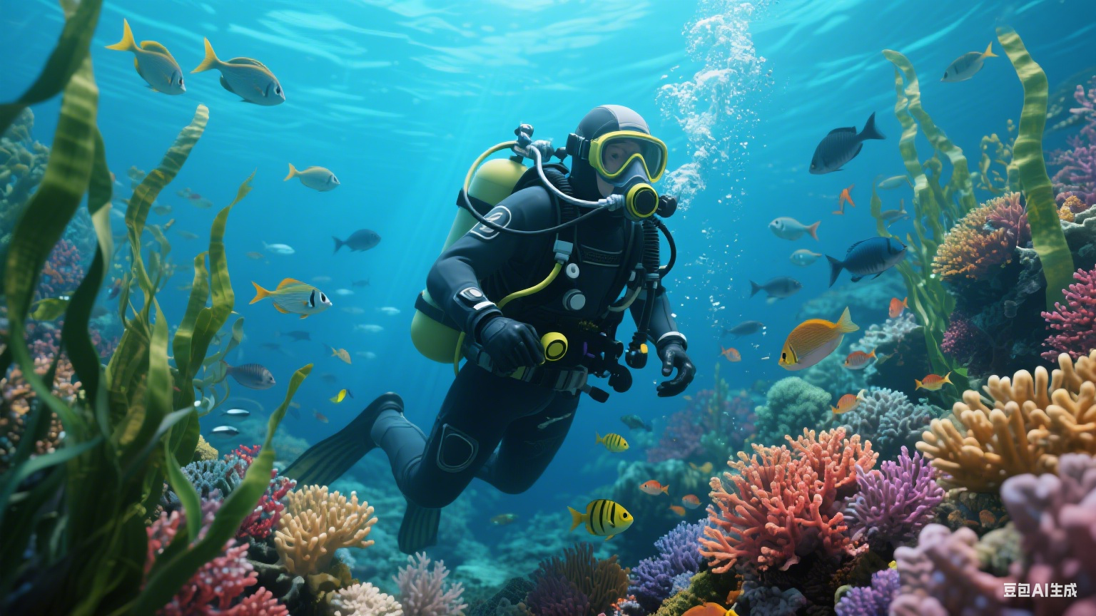 水下两小时，人间十年少